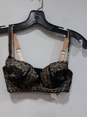 Bradelis New York Women's  Bra Black Size 30 D NEW WITHOUT TAGS!